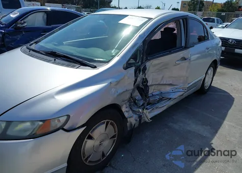 2008 Honda Civic Hybrid from USA, damaged, VIN JHMFA36298S009635